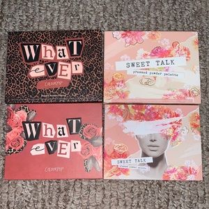 Colour Pop! whatever & Sweet Talk eyeshadow palettes